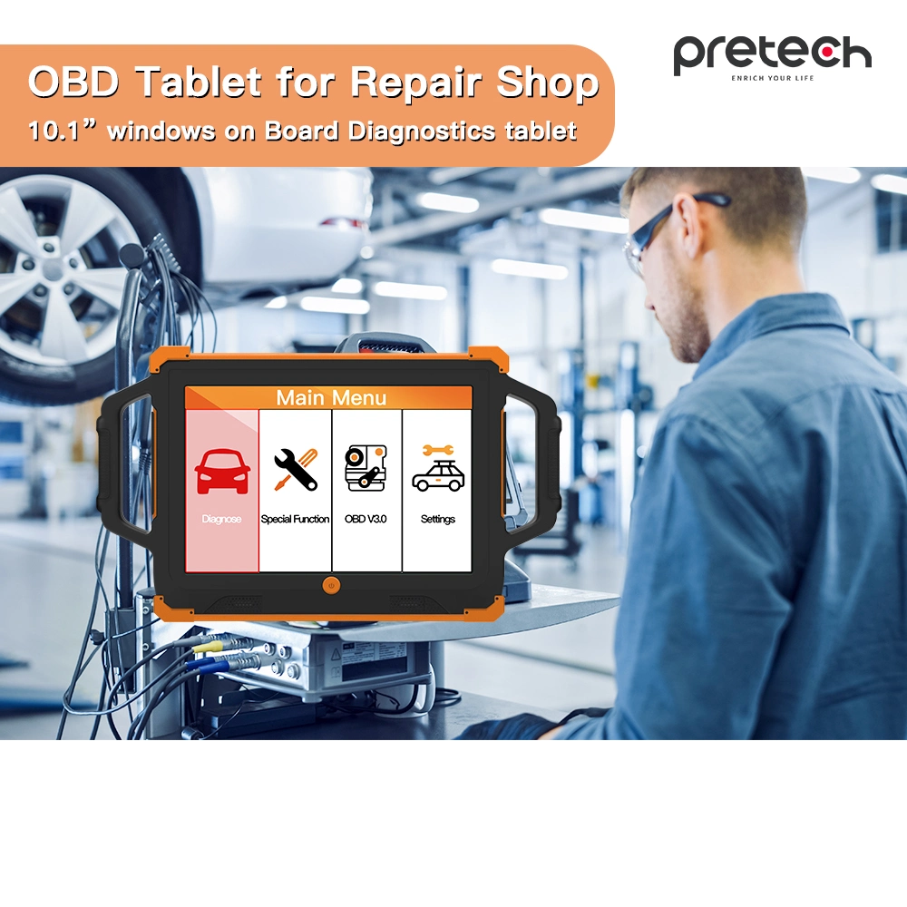 10.1inch Tablet on-Board Diagnostics Remote Assist Program Vehicle Diagnostics OBD Scanner Tablet